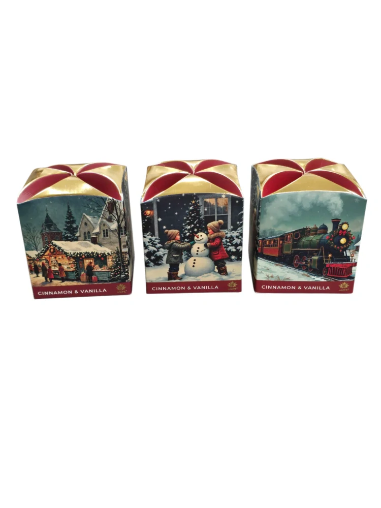 Sviečka v skle, CINNAMON & VANILLA