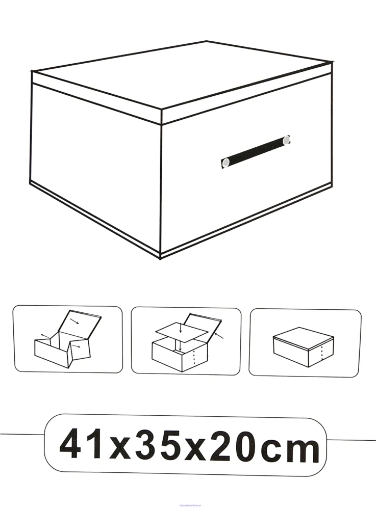Organizér 41x35x20cm