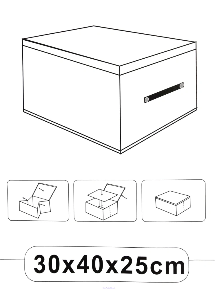 Organizér 30x40x25cm