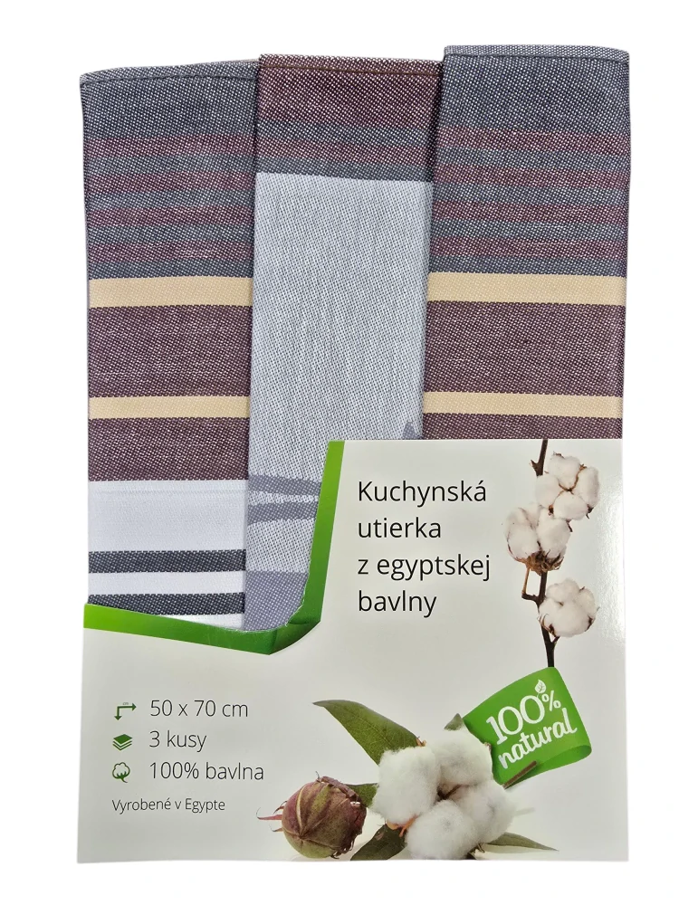 Kuchynská utierka EGYPT, sada 3ks
