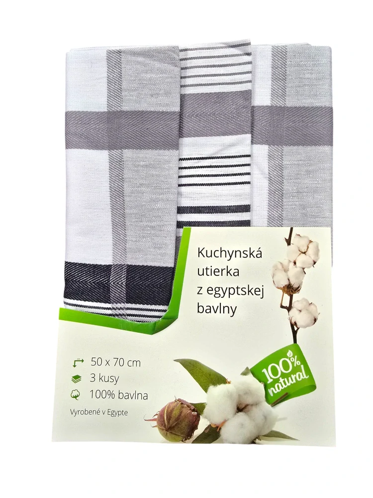 Kuchynská utierka EGYPT, sada 3ks