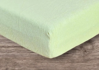 FROTÉ prestieradlo EXCLUSIVE, 70x140cm, ZELENÁ