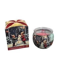 Sviečka v skle, CINNAMON & VANILLA