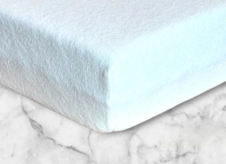 Froté prestieradlo LUXURY, 90x200cm, BIELA