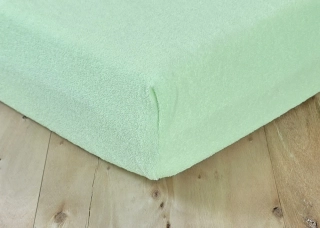 FROTÉ prestieradlo EXCLUSIVE, 180x200cm, ZELENÁ