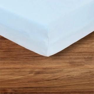 JERSEY prestieradlo PREMIUM, 90/100x200cm, BIELA