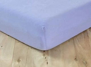 JERSEY prestieradlo EXCLUSIVE, 90x200cm, FIALOVÁ
